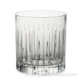 Crystal Glass Ribbed Drinking Beverage Water Glasses